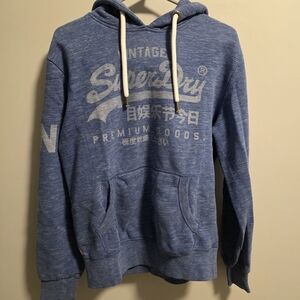 Superdry Vintage Blue Hoodie